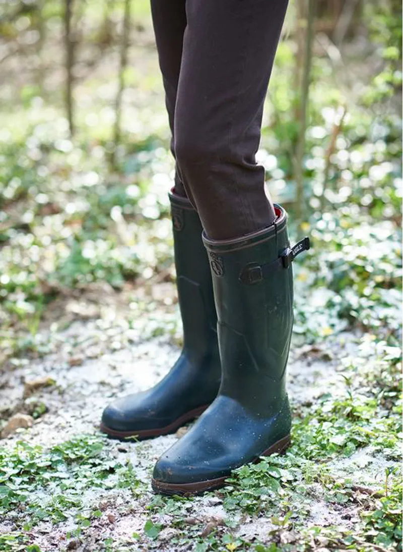 Aigle Parcours 2 ISO Wellingtons in Bronze-3